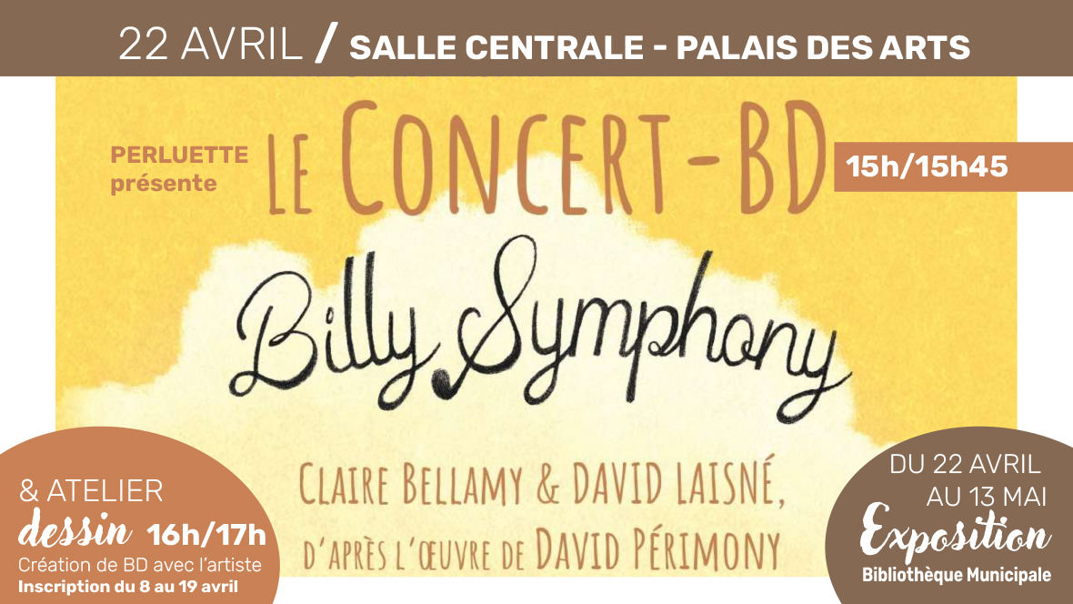 Concert-BD / Atelier / Expo "Billy Symphony"