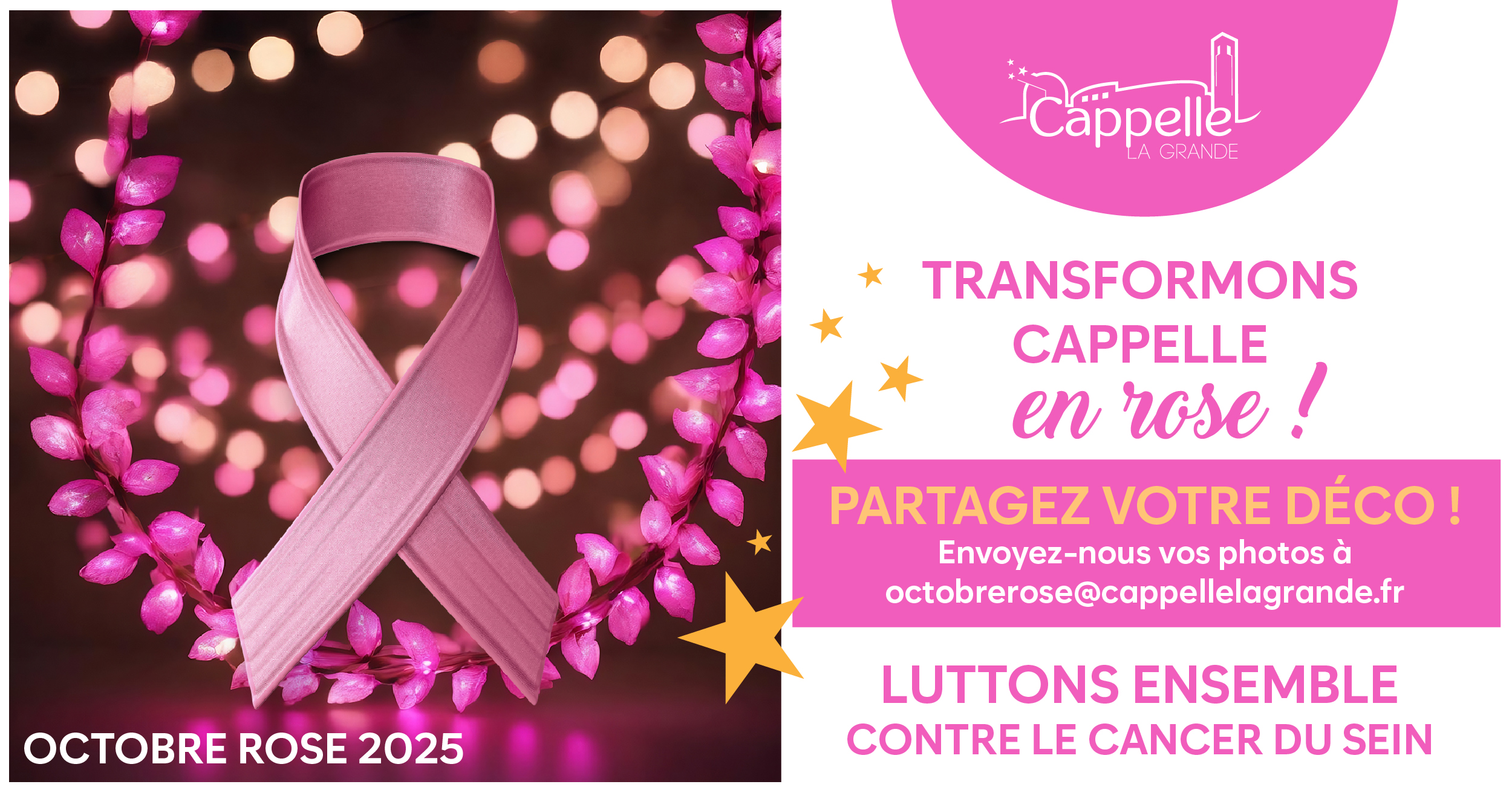 Transformons Cappelle en Rose !