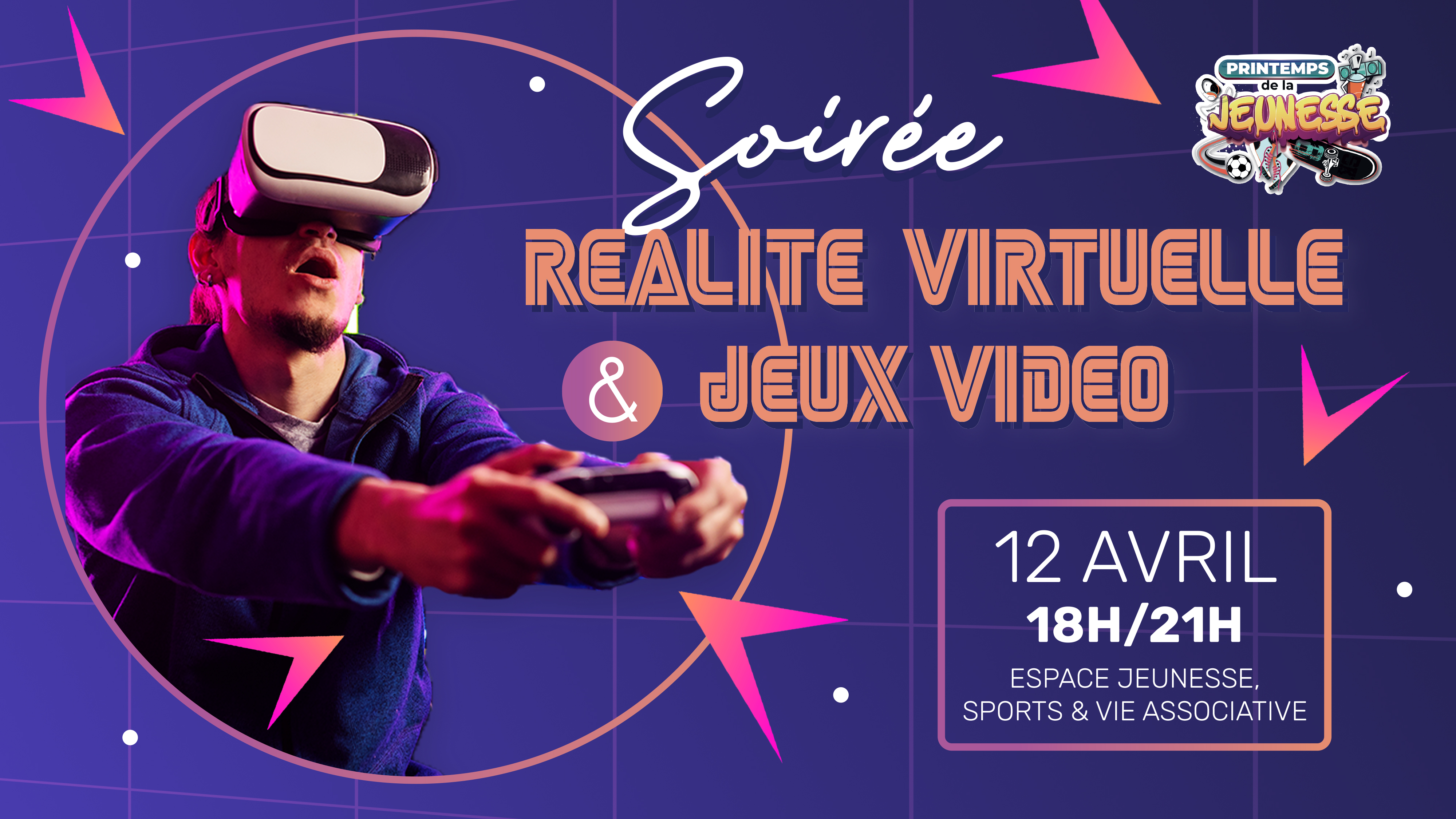 Soirée "Réalité virtuelle & Jeux vidéo"