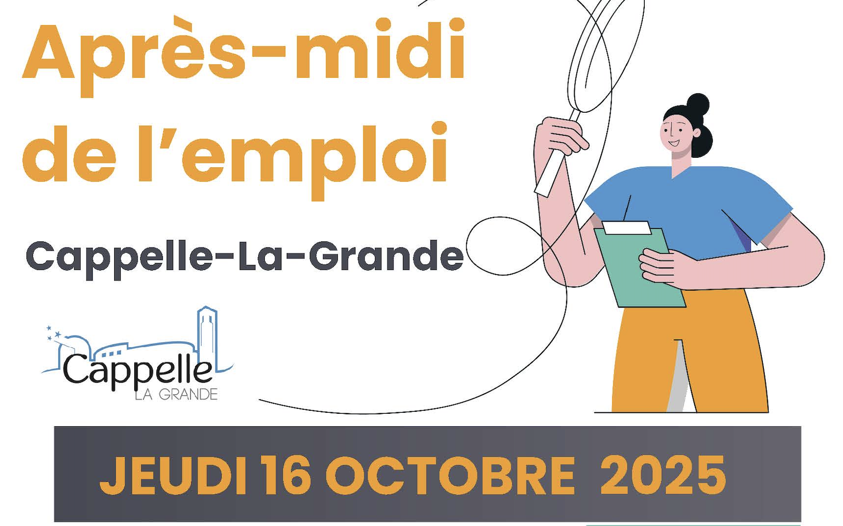 Après-midi de l'emploi !