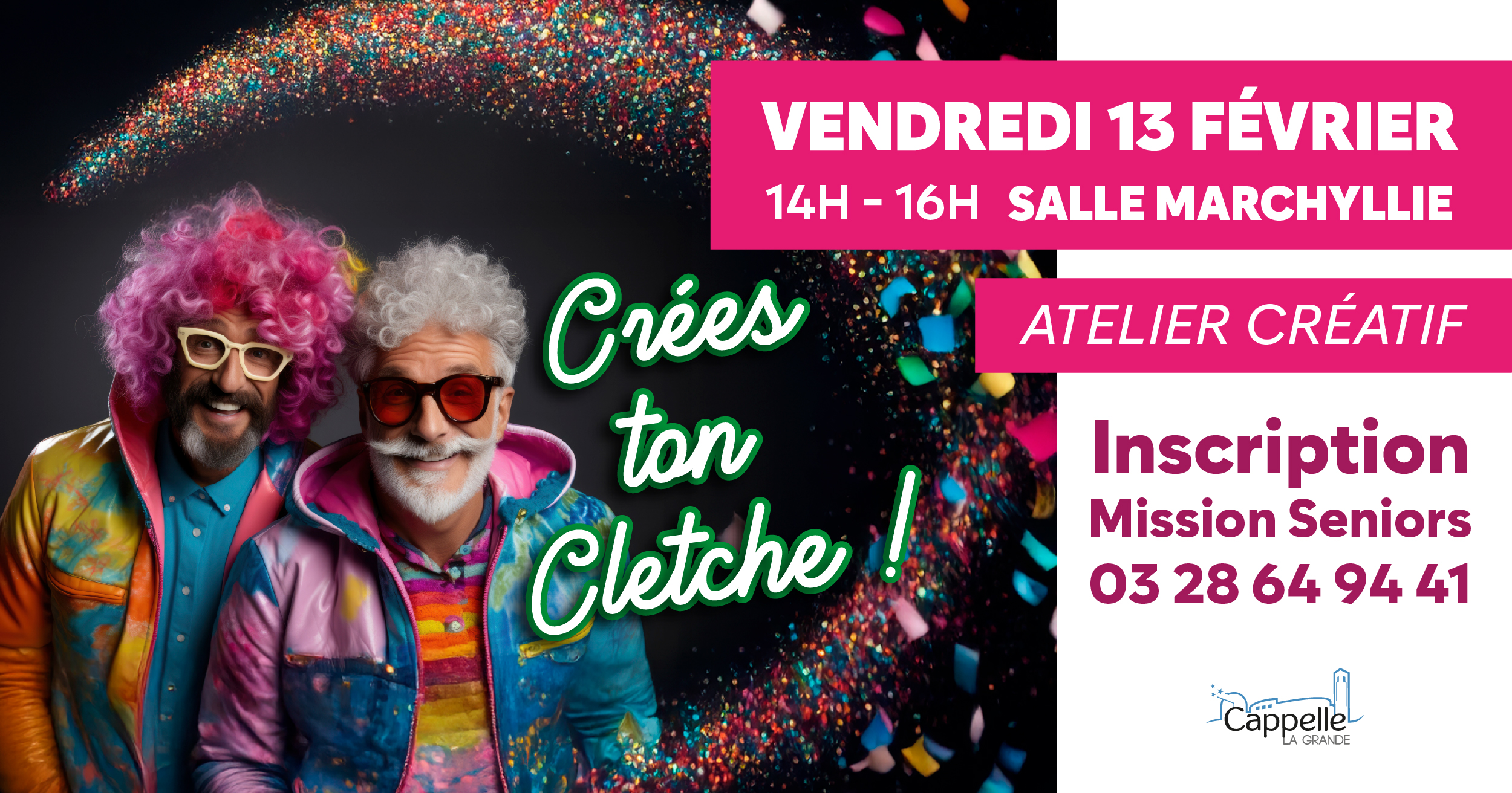 Atelier Seniors "Crées ton Cletche"