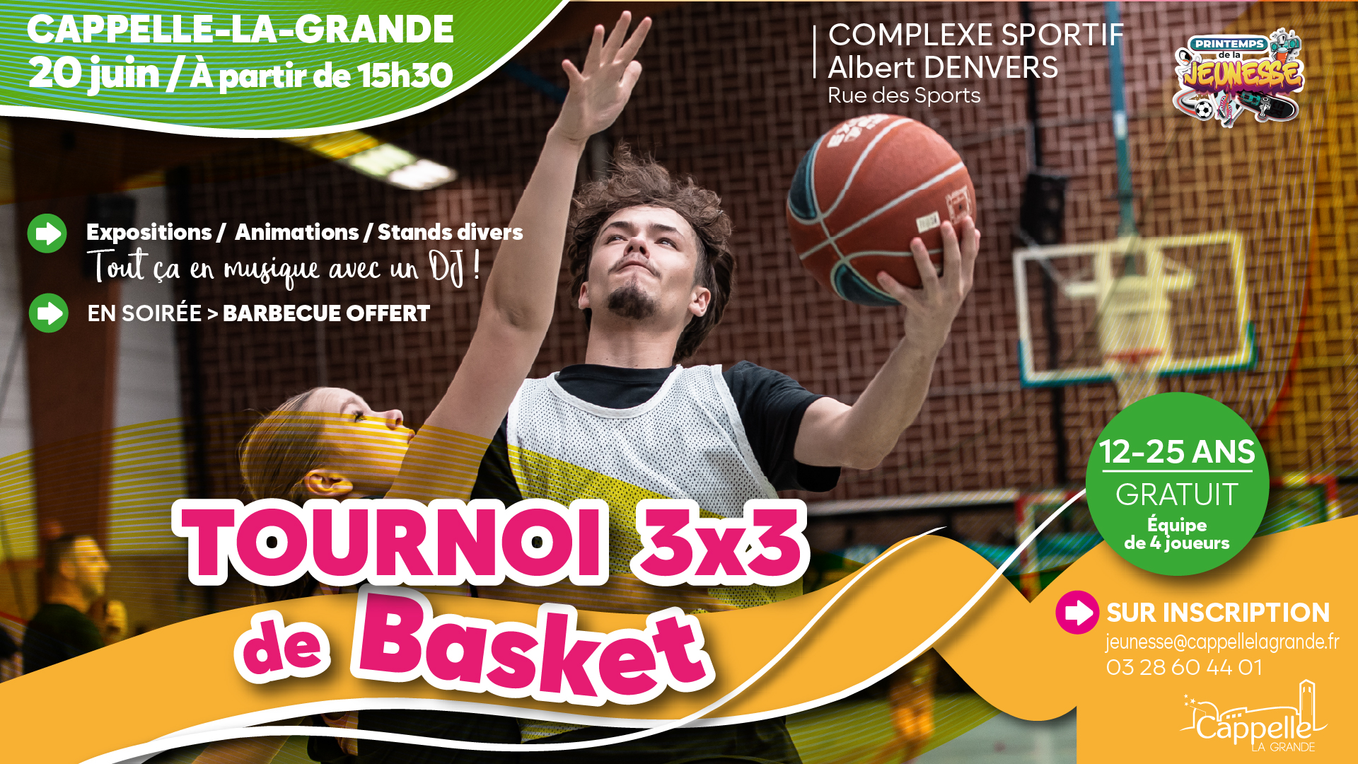 Tournoi de Basket 3x3 : clôture du PDJ !