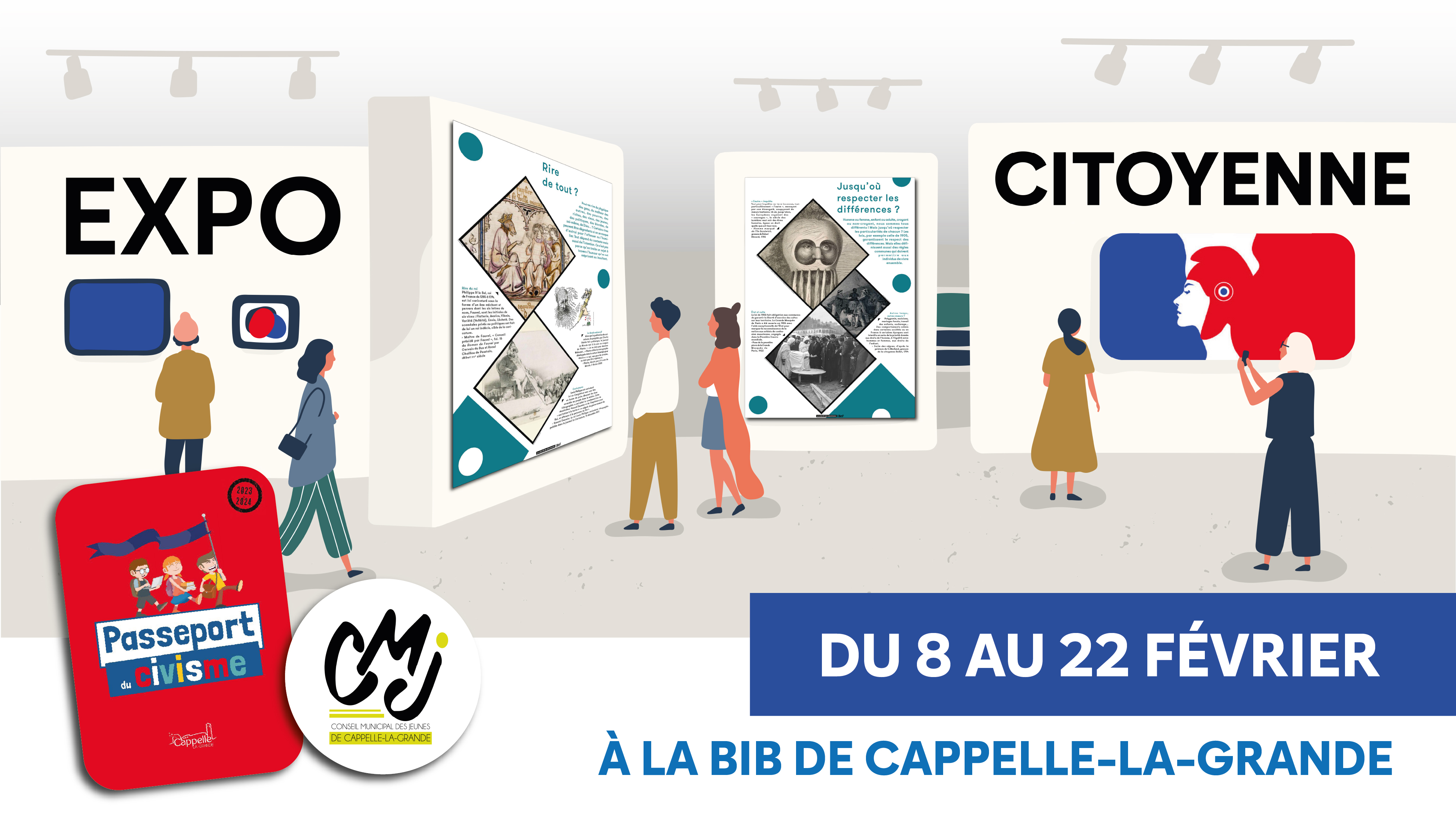 Exposition citoyenne des CMJ