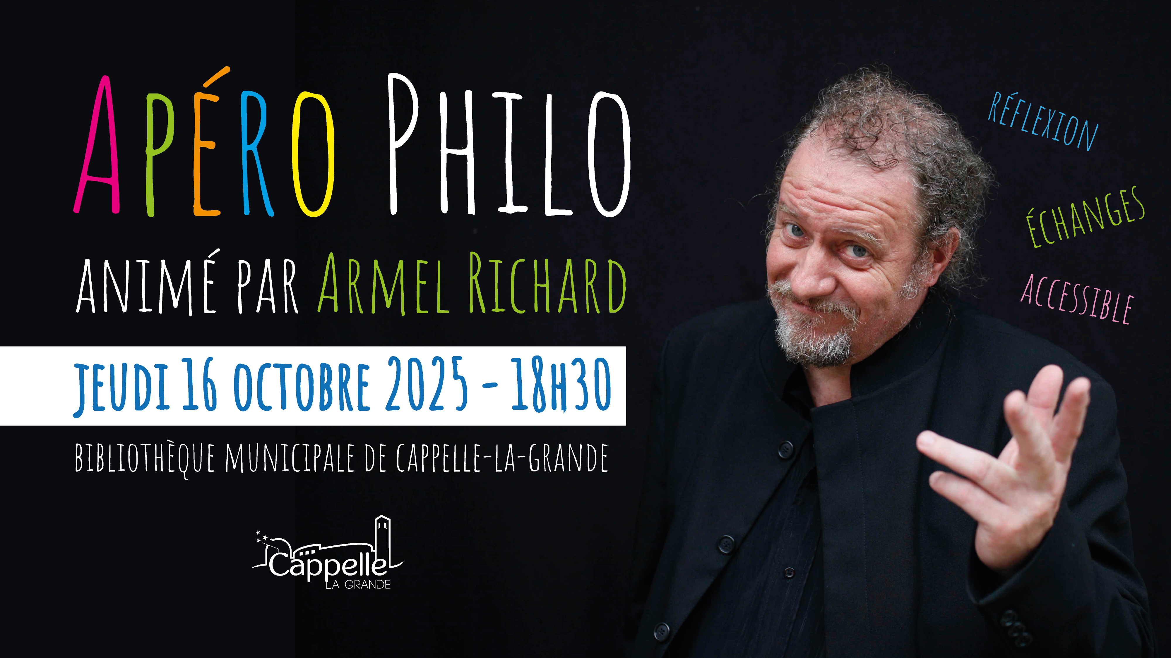 Apéro Philo à la bibliothèque !