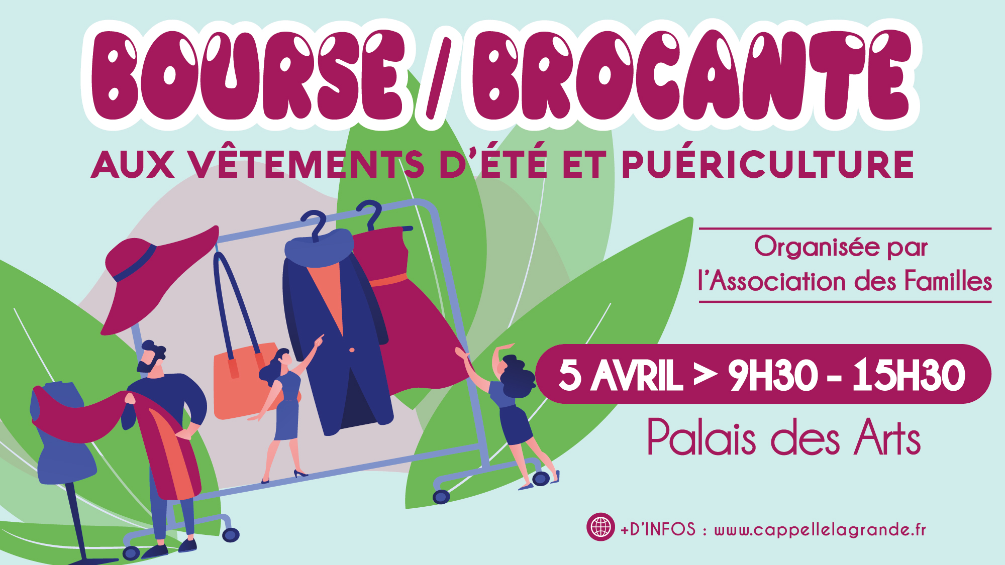 Bourse / Brocante aux vêtements d'été & puériculture