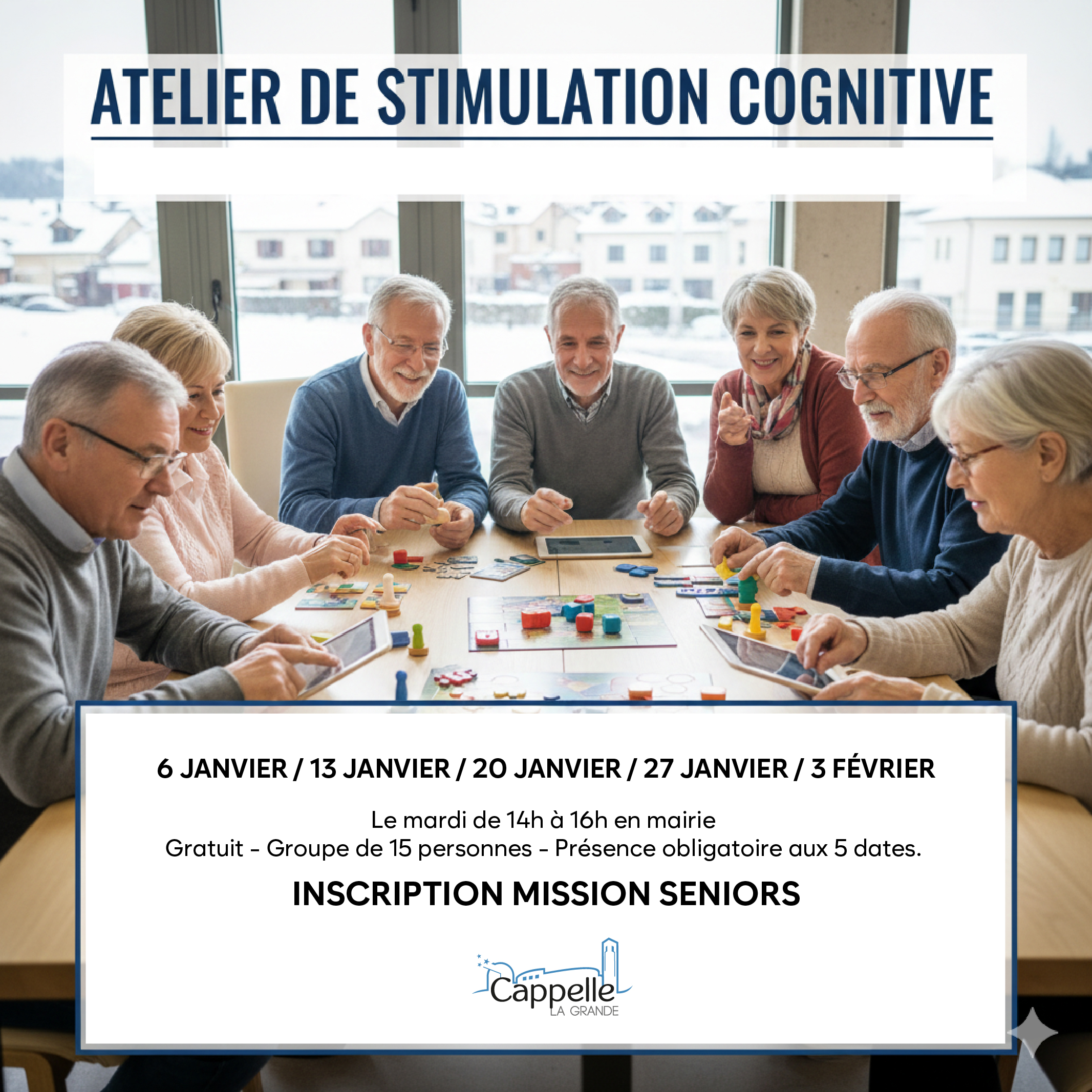 Atelier de stimulation cognitive