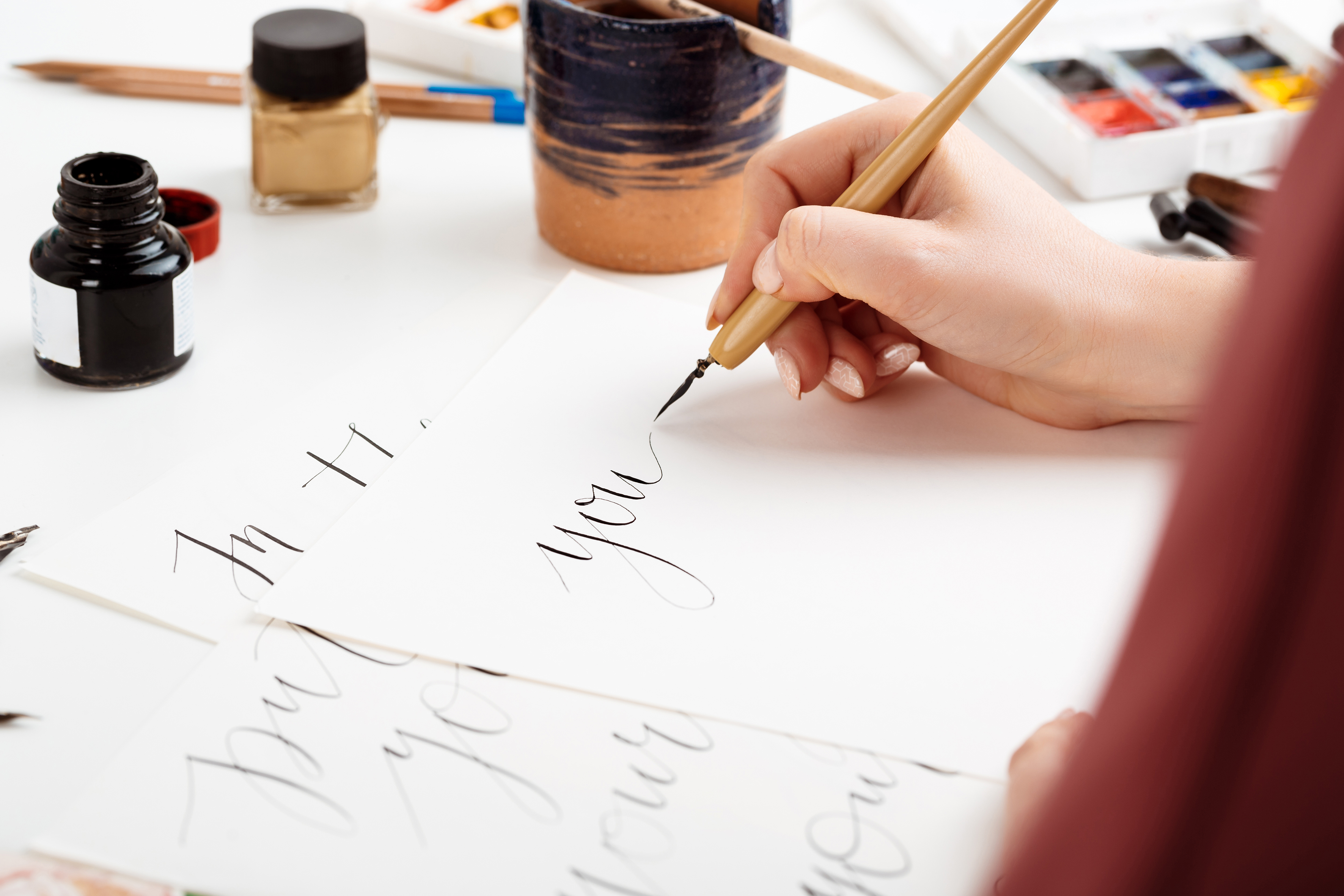 Stages de calligraphie