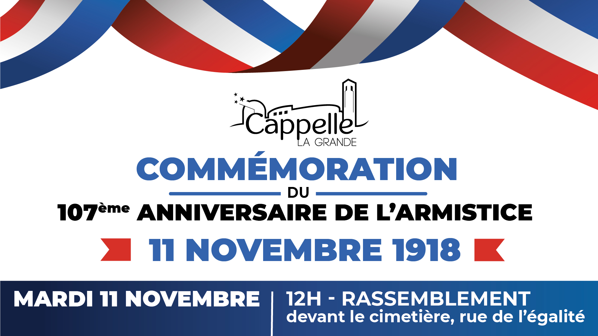 Commémoration du 11 novembre 1918