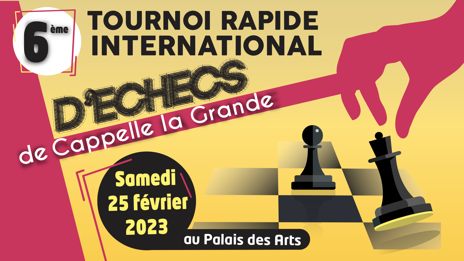 Tournoi rapide international d'échecs de Cappelle la Grande