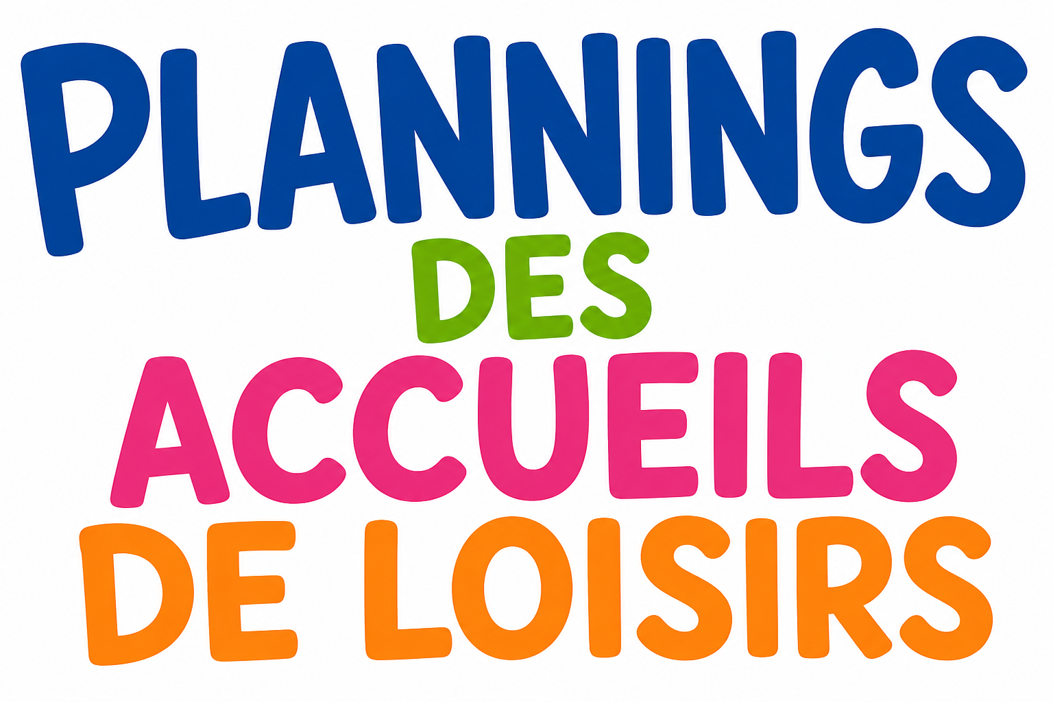 Plannings des ACM