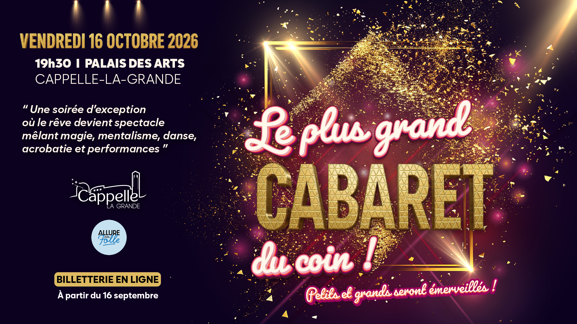 Le Plus Grand Cabaret du Coin !